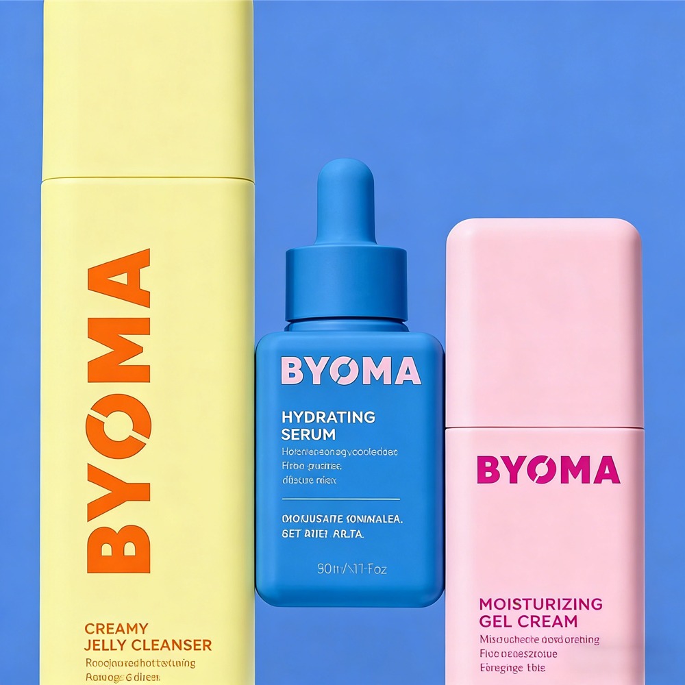 Ceramide Moisturizer - BYOMA モイスチャライジングジェルクリーム トリセラミドコンプレックス ナイアシンアミド 緑茶 バリアリペア
