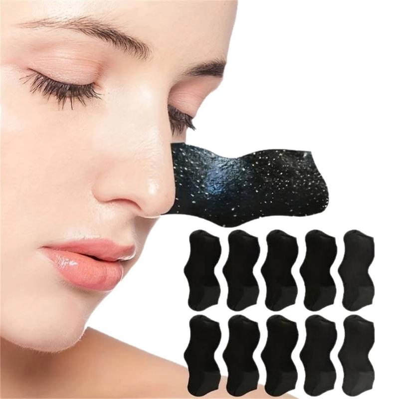 Skincare Whitening - 10/30/50 個黒色ハイドロコロイド鼻パッチマイルドクレンジングステッカー黒白ヘッドスポットを除去鼻のスキンケア用