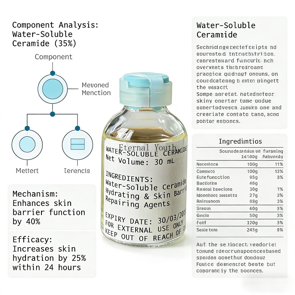 Ceramide Moisturizer - 水溶性セラミド化粧品原料 | スペイン産、アンチエイジング、シミ対策＆深層保湿ストックソリューション