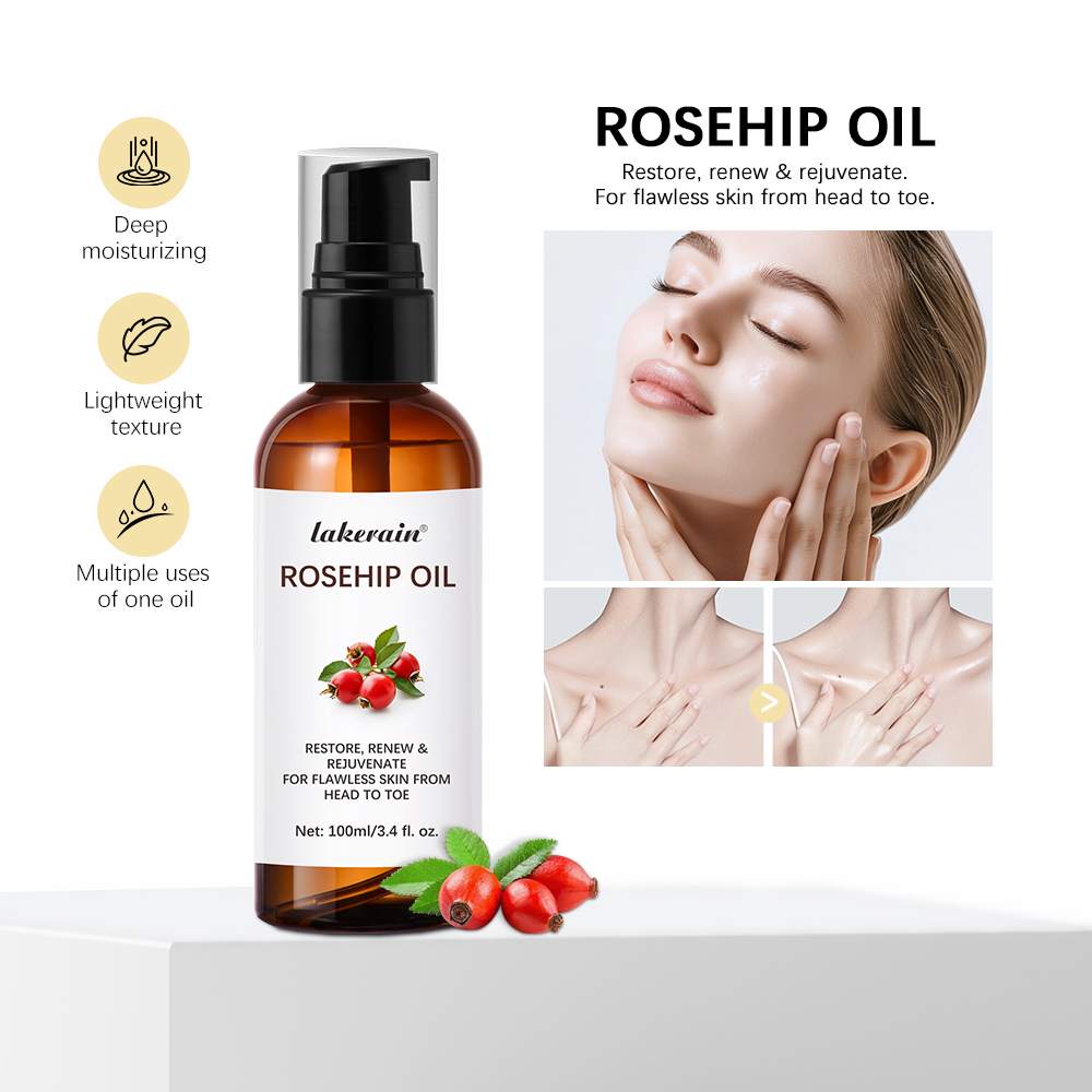 Face Oil Rosehip - オーガニックローズヒップオイル 30ml 速吸収 アンチエイジング 傷跡治療 スキンケア