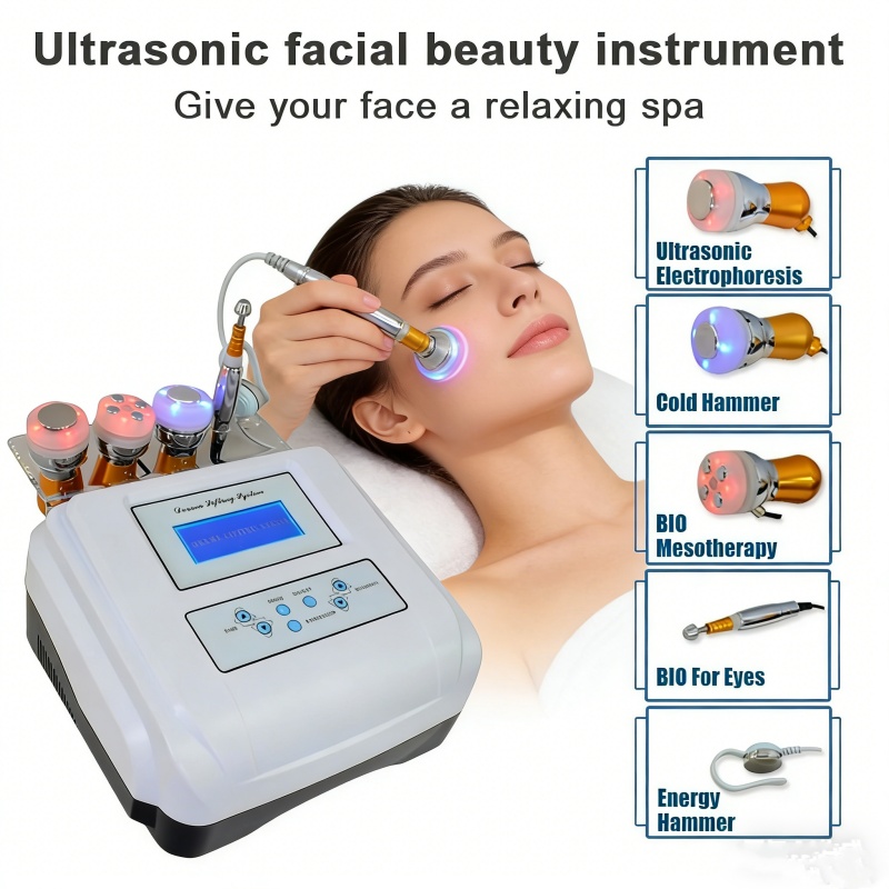 Skincare X Beauty - 光子エレクトロポレーションフェイススキンケア美容機器 ニードルレスメソセラピー美顔器 肌再生機器