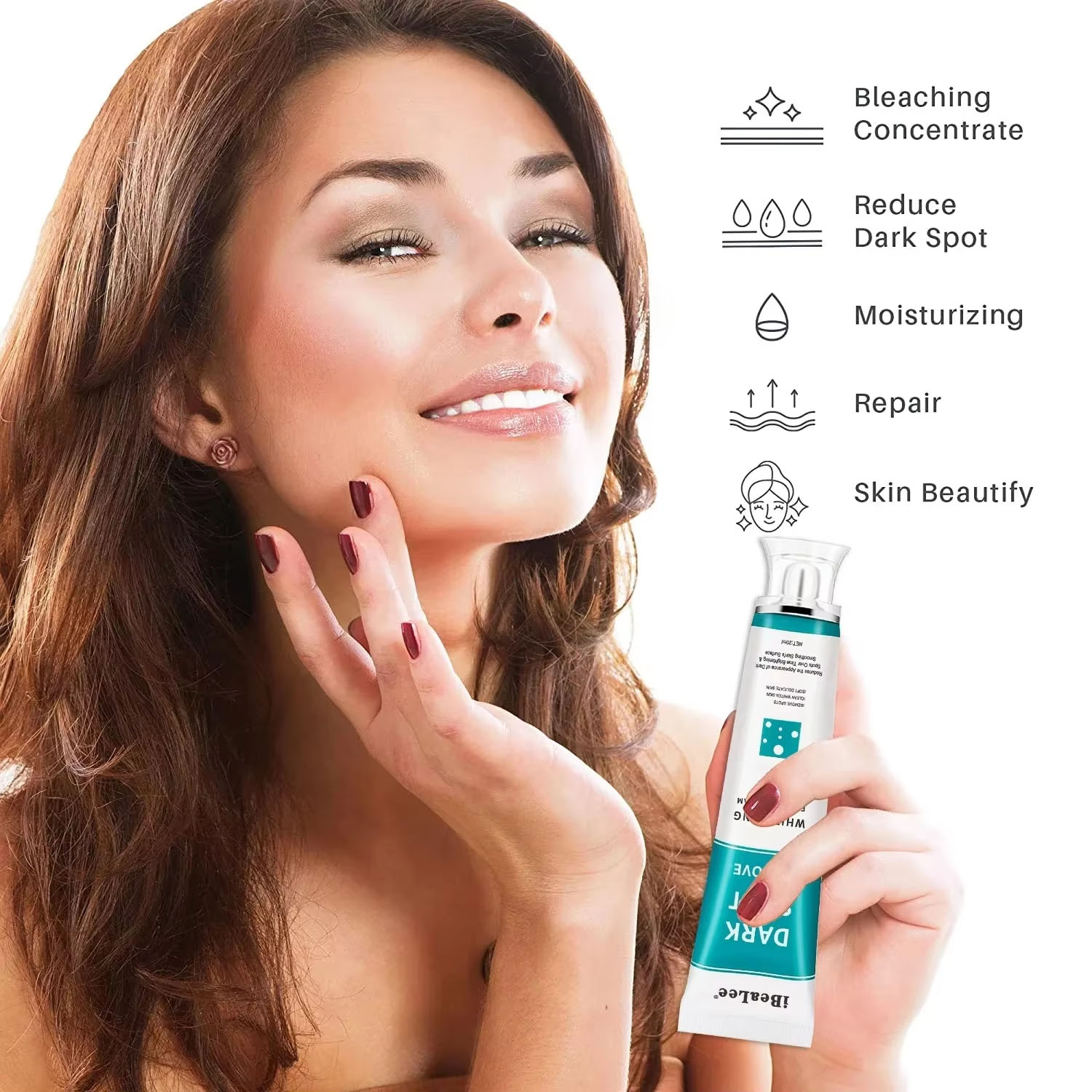 肝斑美白フェイスクリームナイアシンアミド血清美白クリーム小じ - Skincare Glad2Glow のレビューと価格