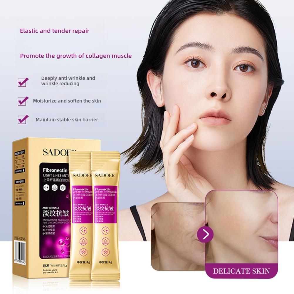 4g×20枚 ファイブロネクチン配合 アンチリンクル フェイ - Skincare X Beauty のレビューと価格
