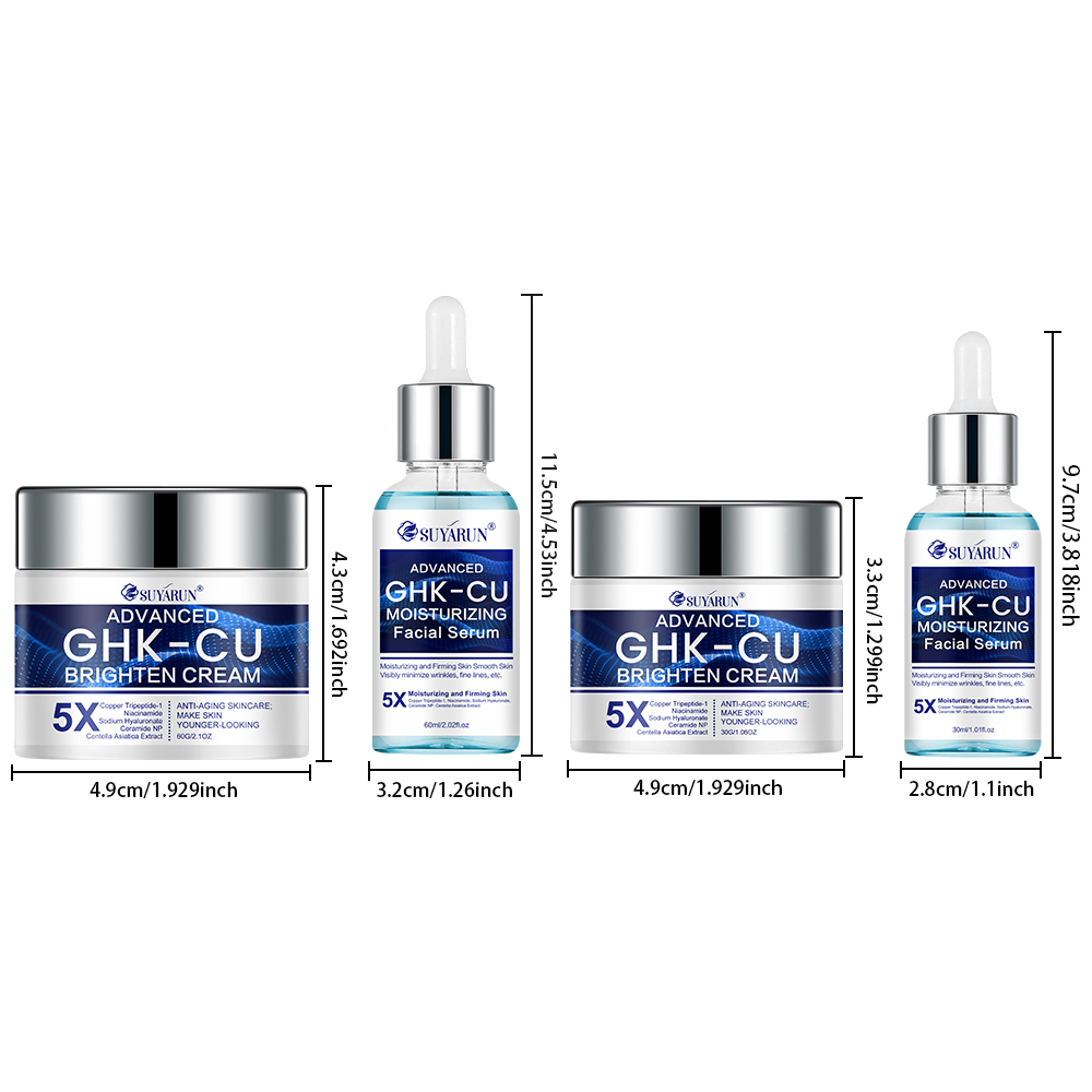 SUYARUN GHK-CU クリーム＆セラム - アンチエ - Skincare Whitening のレビューと価格