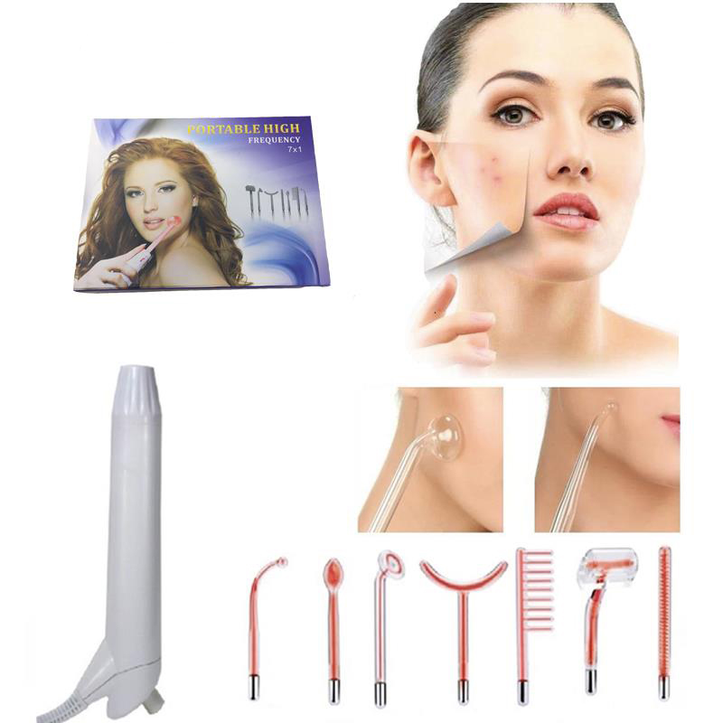 7 in 1高周波フェイスマッサージャー電極ガラス管ニキビワ - Skincare X Beauty のレビューと価格