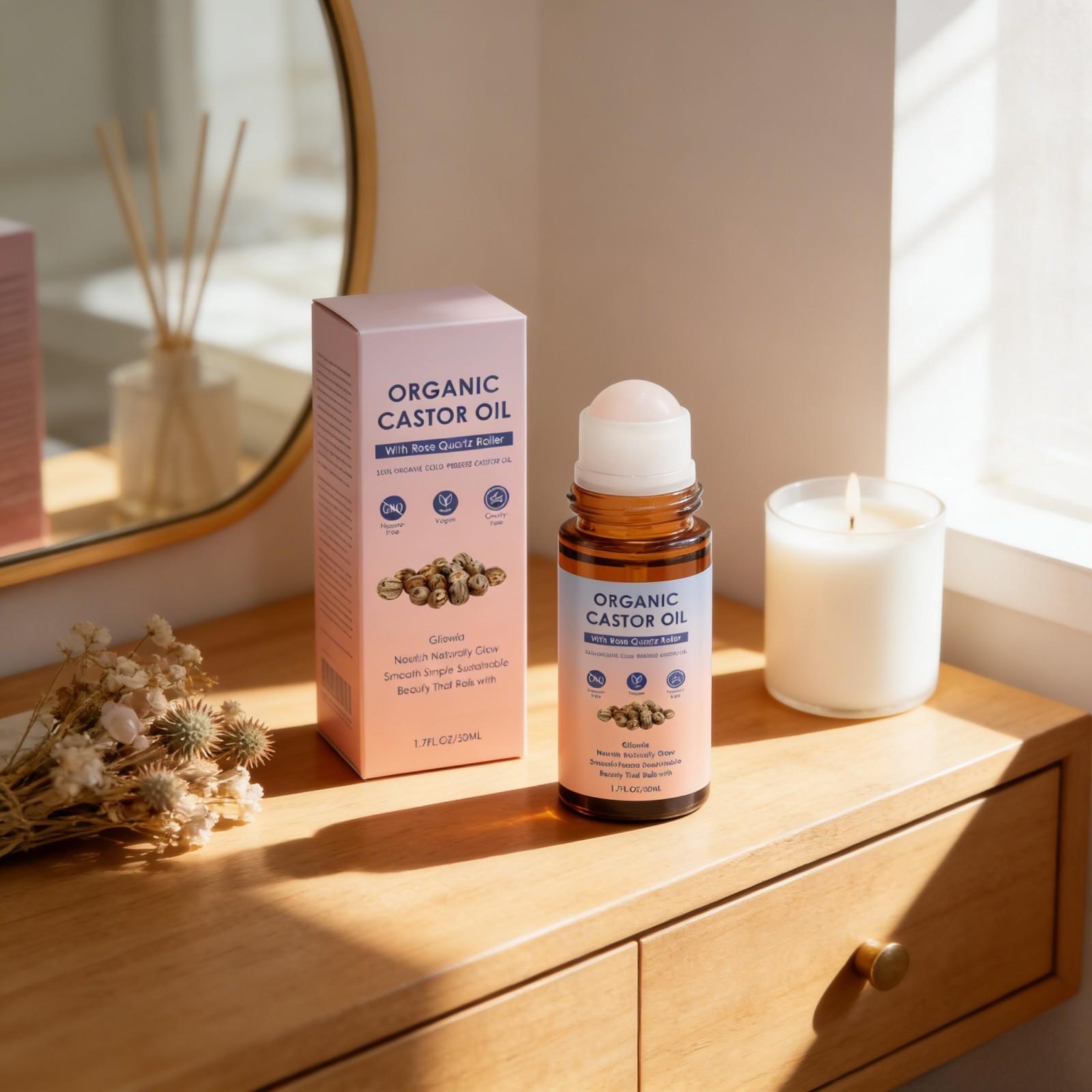 天然オーガニックキャスターオイル　肌の弾力アップ　荒れた肌質 - Face Oil Rosehip のレビューと価格