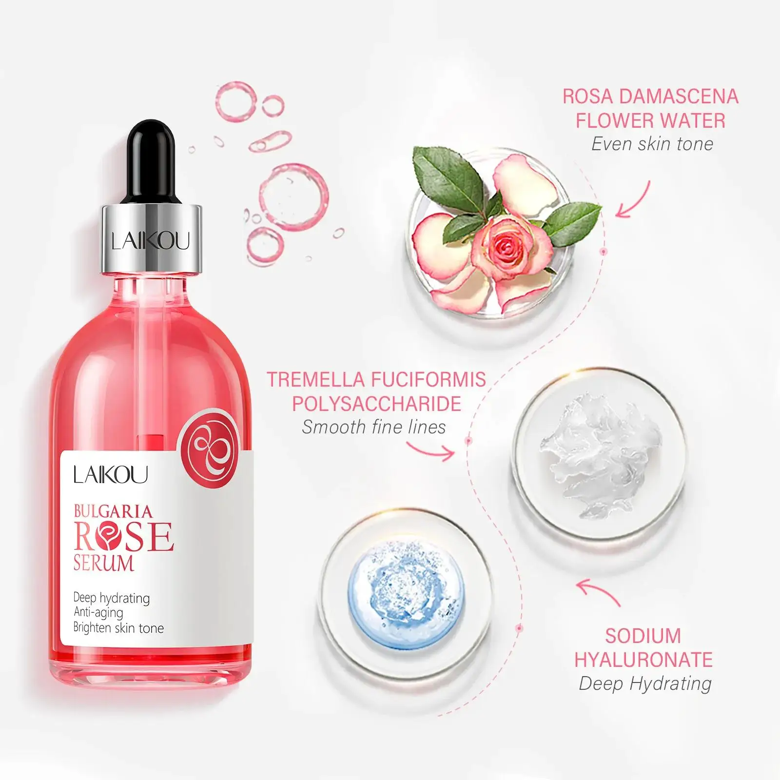 スイス製アンチエイジングフェイスセラム 100ml VC ナ - Face Oil Rosehip のレビューと価格