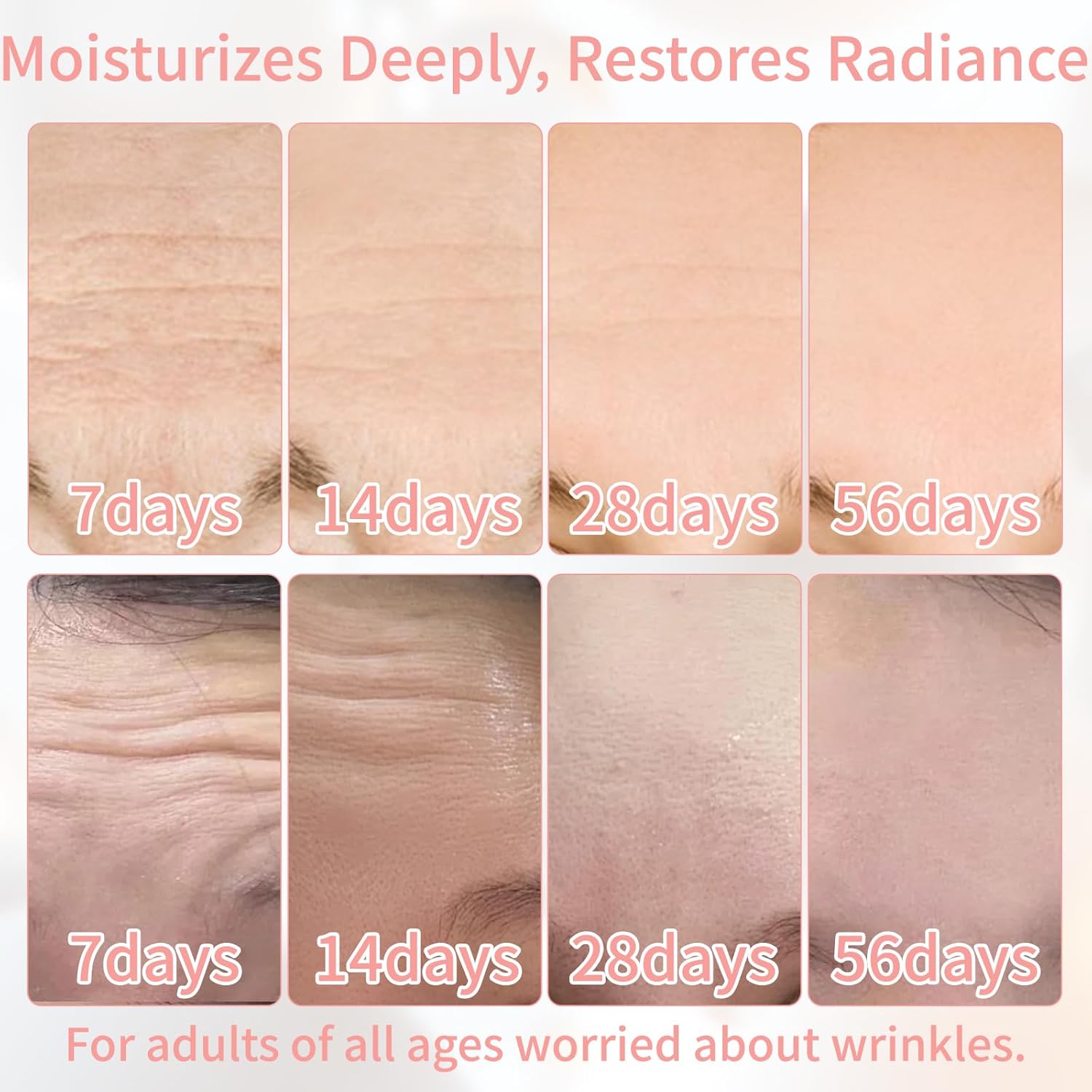 再利用可能なシリコンパッチ 額のしわパッチ 美白額のしわジェ - Skincare Glad2Glow のレビューと価格