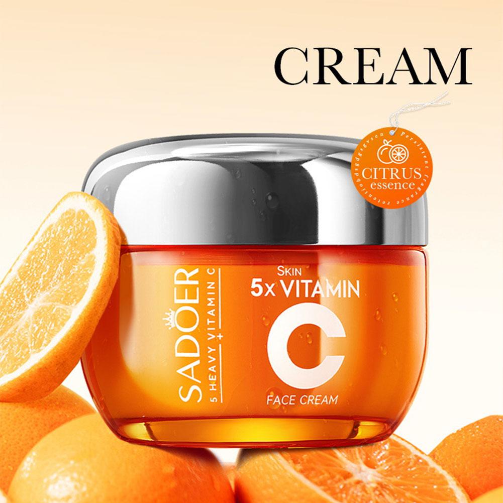 SADOER ビタミンC ブライトニング エッセンスクリーム - Skincare Glad2Glow のレビューと価格